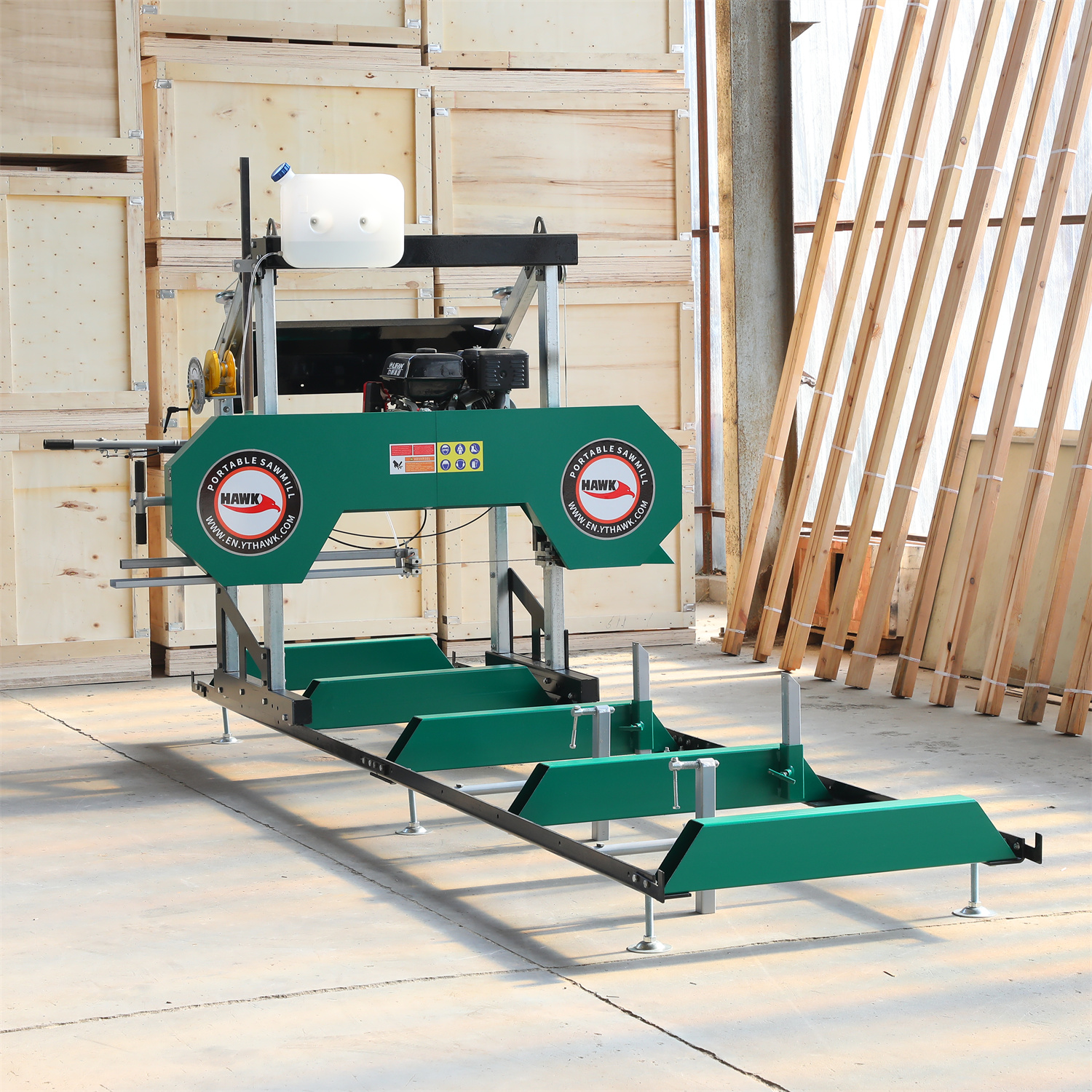 Пилорама ленточная портативная