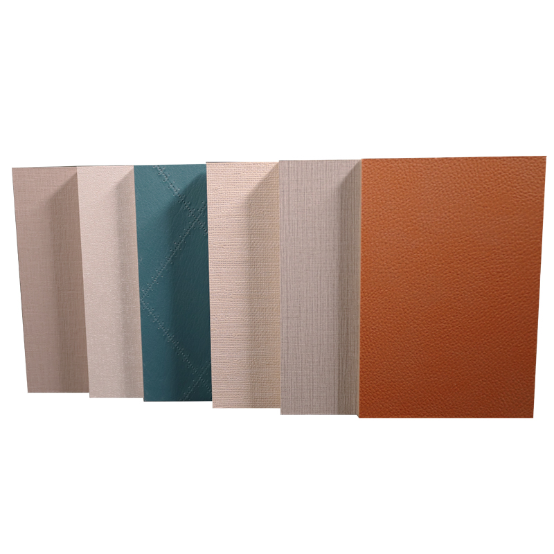 Fiber Cement Board PVC Film Processing on It for Interior Decorative Wall Cladding Cement Board for Villa Hotel