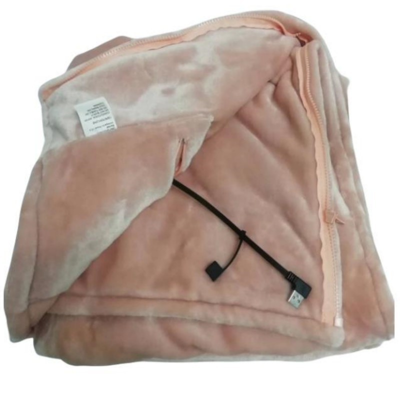 Electric Heating Blanket Size 150X80cm Shawl Blanket USB Heated Blanket