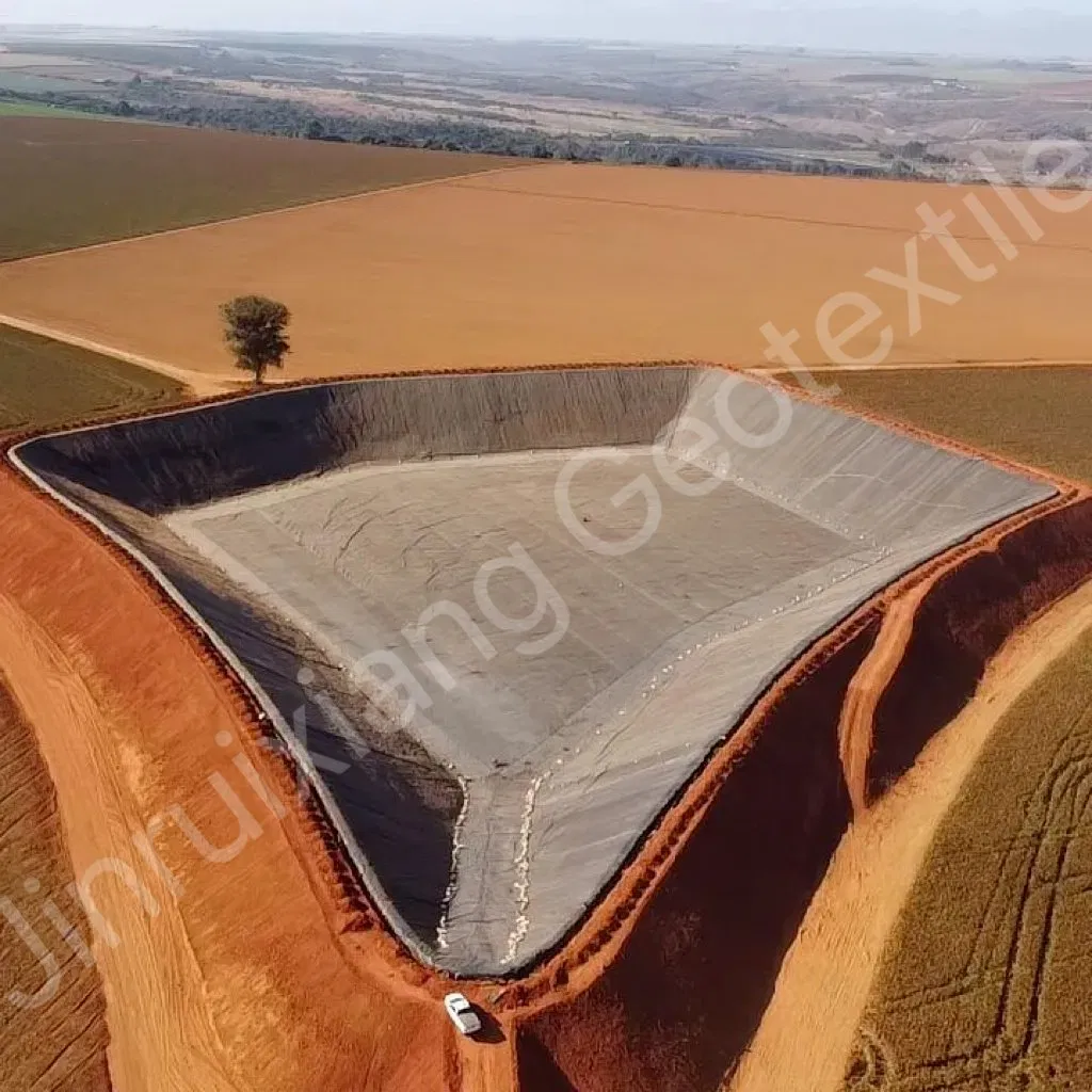 Smooth HDPE Geomembrane for Agriculture Irrigation Reservoir Textured for Agriculture