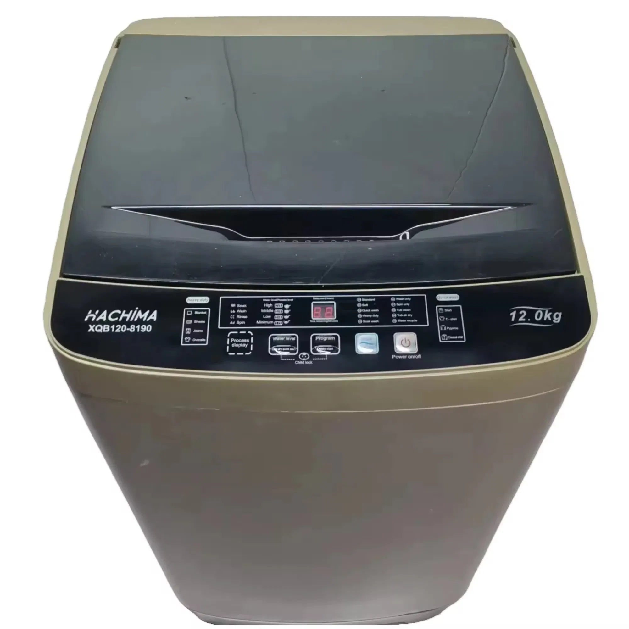 12kg Large Capacity Top Loading Household Drying Automatic Washing Machine