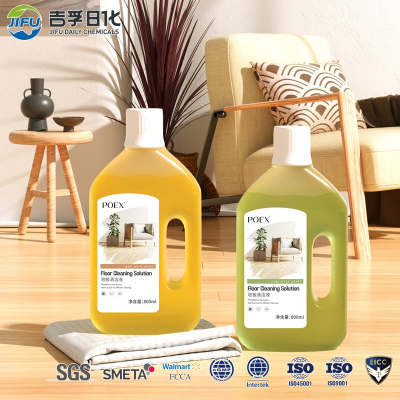 Advanced Carpet Wooden Floor Tile Floor Home Cleaning 800ml Poex Wooden Green Floor Cleaning Solution for Deep Stain Removal & Odor Elimination