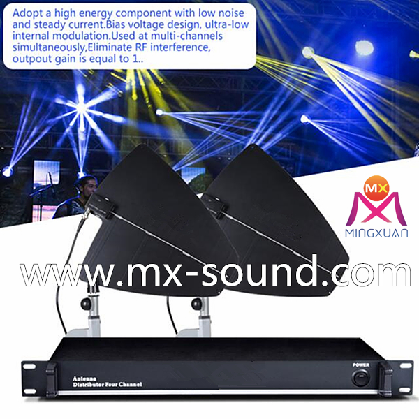 Hot Sale Stage Wireless Microphone Antenna Amplifier