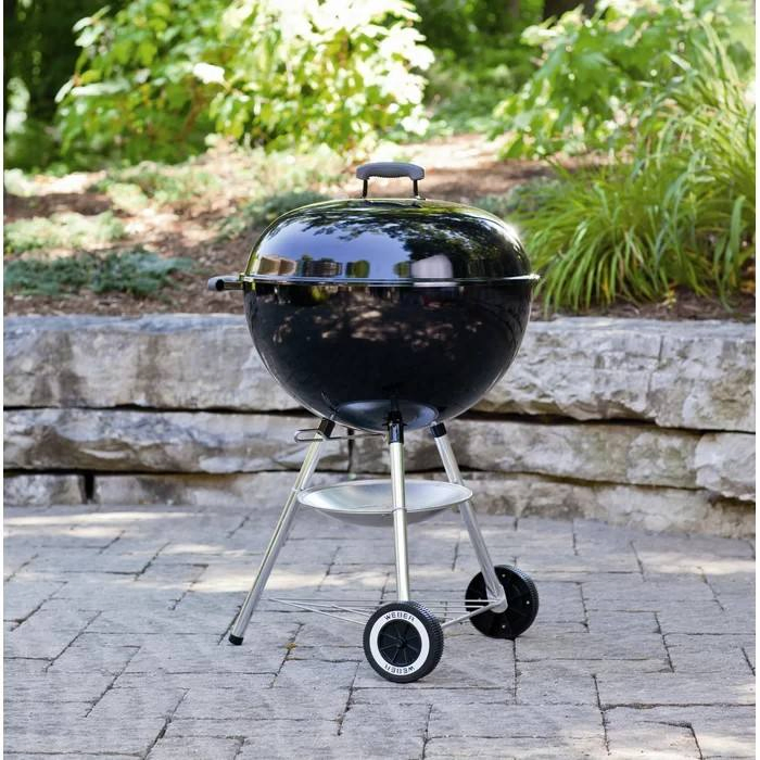Charcoal BBQ Grill Stainless Steel Portable Outdoor Garden Cooking