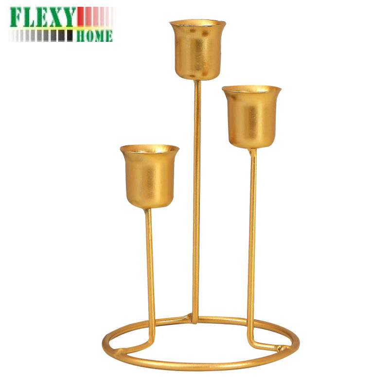 Candle Holder 2 Into 1 Style for Party Dining Decoration