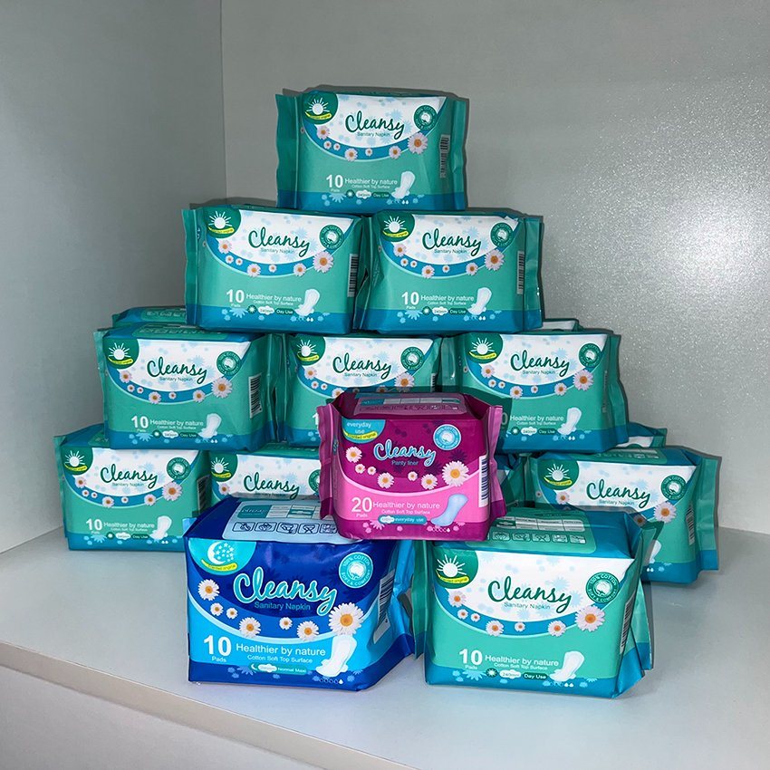 Newly Upgraded Ultra-Thin Nude Skin Sucking Surface Breathable Disposable Sanitary Napkins