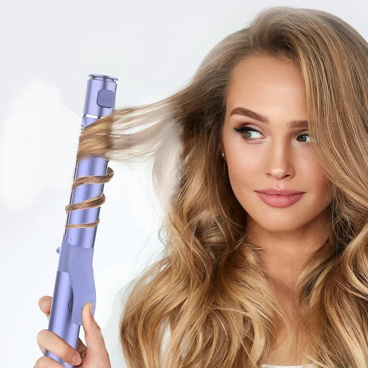Premium Custom Logo Curling Iron and Hair Straightener Set