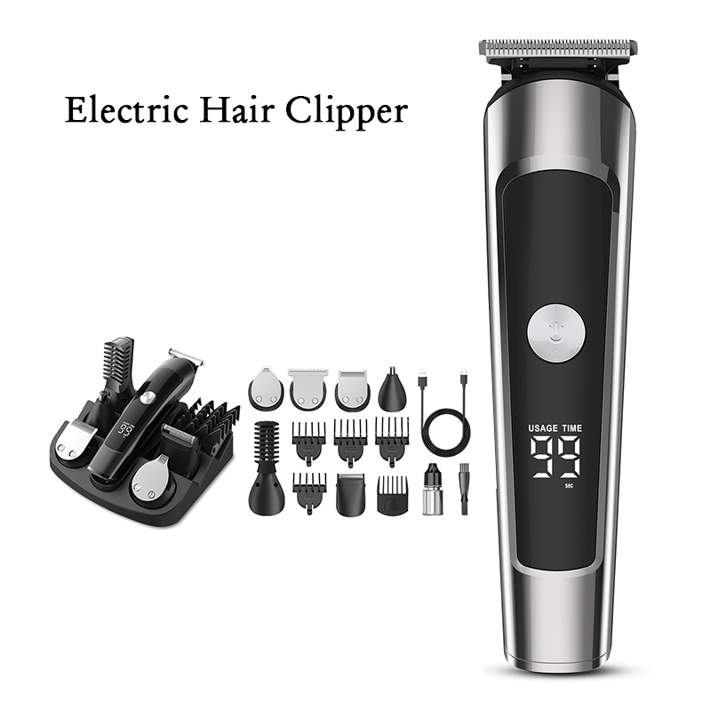 Durable USB Beard Trimmer Hair Clipper Shaver for Men's