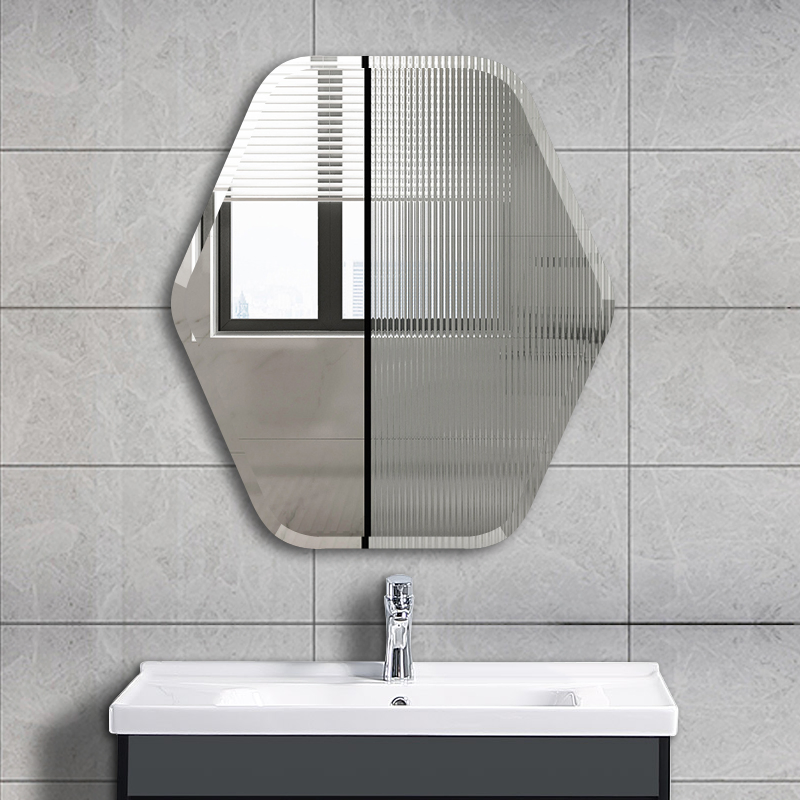 Modern Home Wall Decoration Furniture Salon Vanity Hotel Bathroom Beveled Edge Mirror