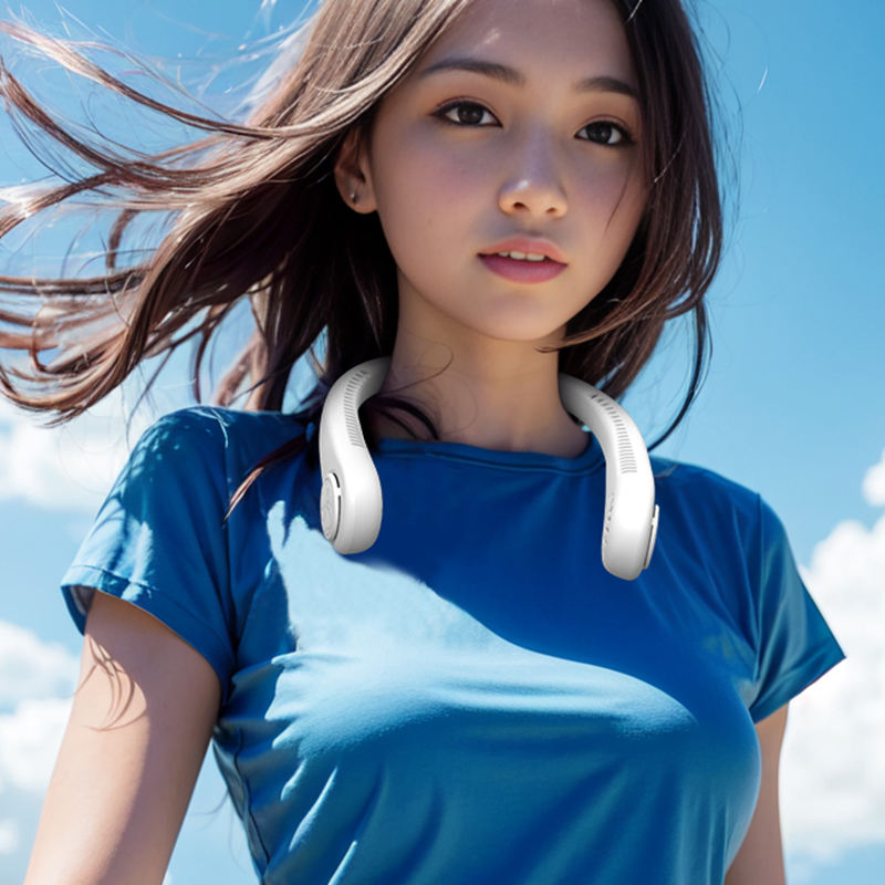 200mAh Rechargeable Air Cooler 3 Speed Mini Summer Sports Fans