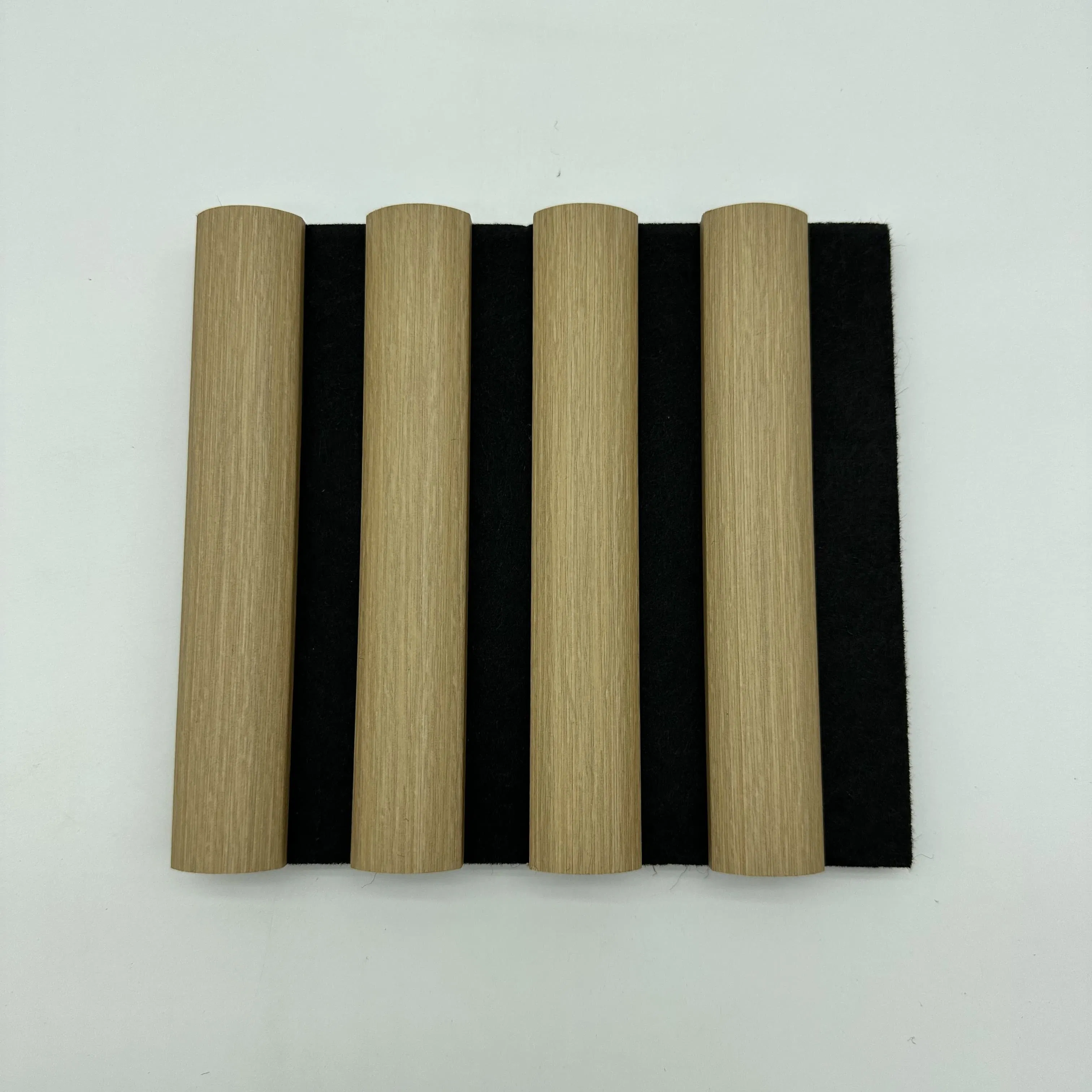 Fireproof Acoustic Wall Panel Engineered Wood Customised Shape