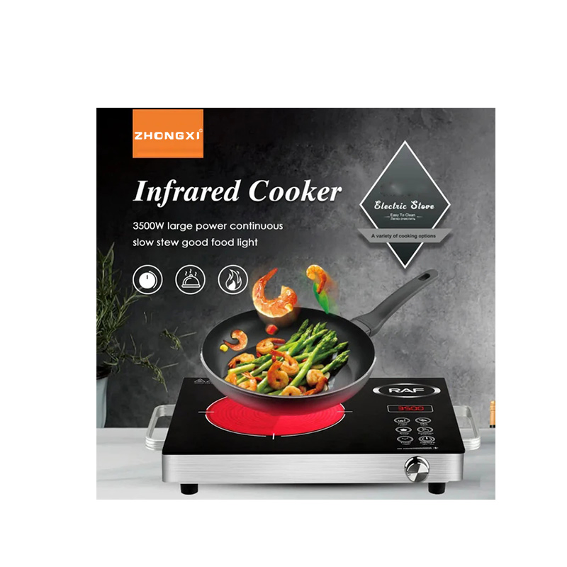 New Design Plastic Housing Knob Control Commercial 2000W Induction Cooker for Restaurant