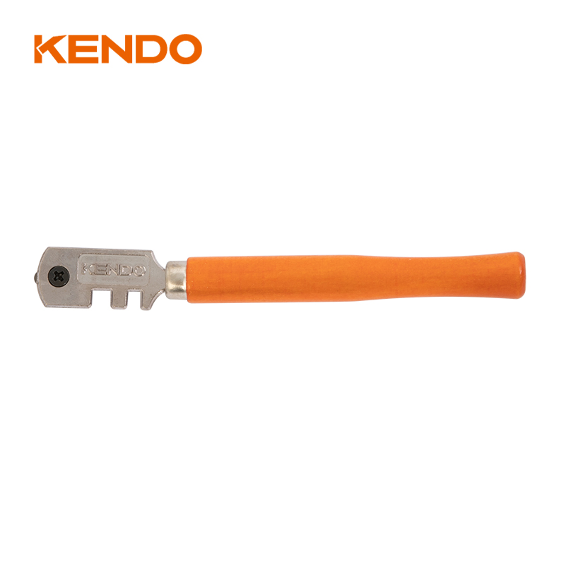 Kendo Carbide Glass Cutter with 6 Tungsten Carbide Wheels