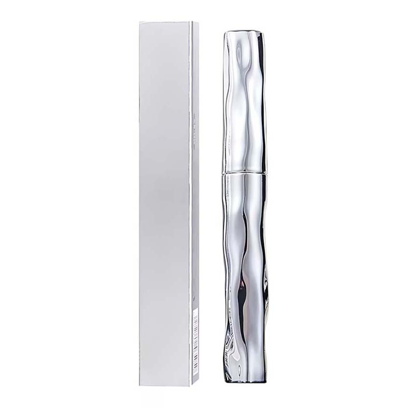 New Product Luxury Mascara with Brush Round Purple Sliver Eyelash Container Makeup Tube