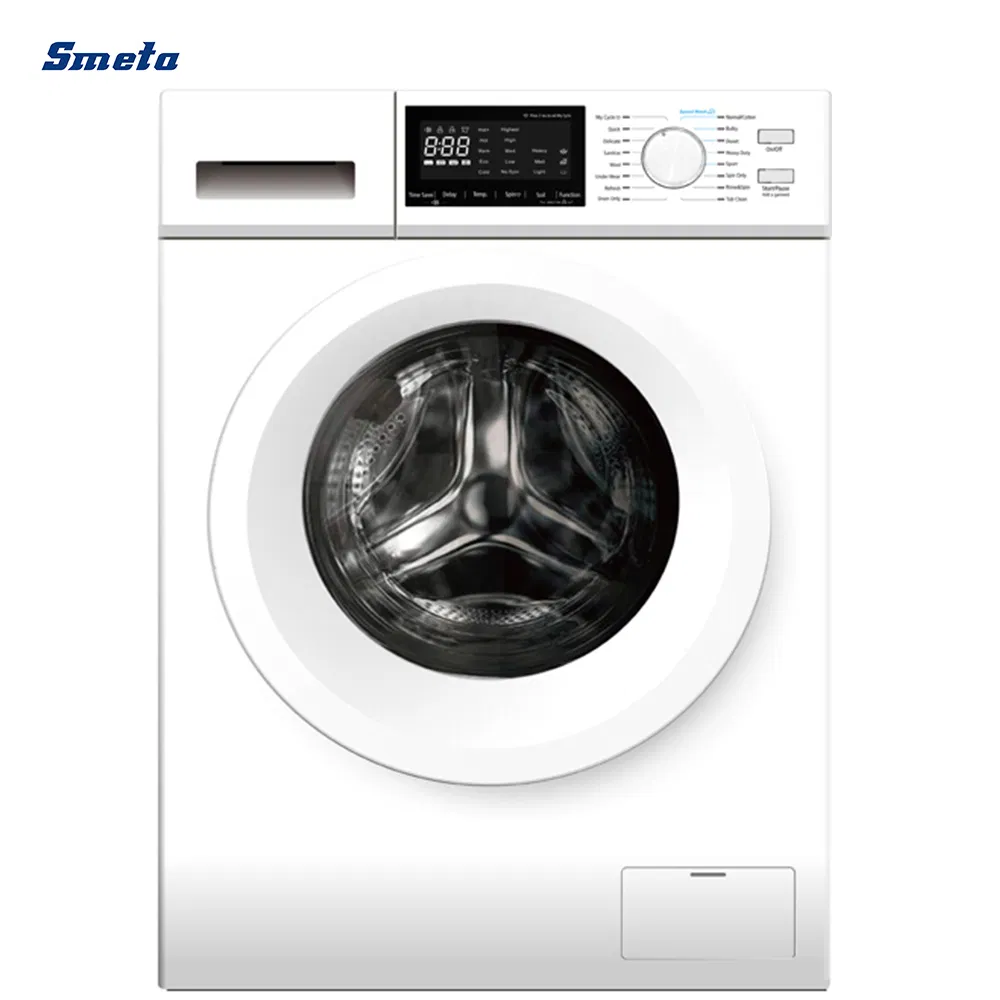 Smeta Clothes 12kg Front Load Automatic Laundry Washing and Drying Machine