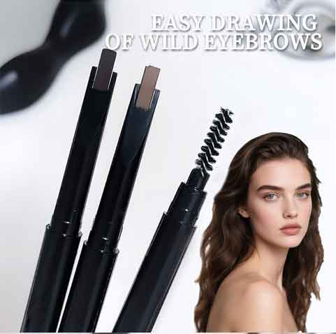 5 Colors Custom Logo Mineral Eyebrow Pencil Private Label Waterproof Long Lasting High Pigment Ultra Slim Eyebrow Pencil Makeup