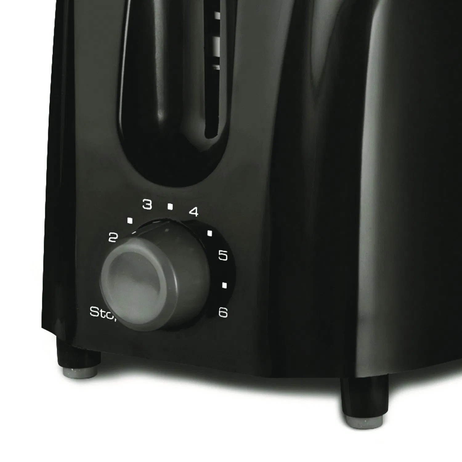 New-Style Kitchen Supplies Black Cool Touch 2 Slice Electric Bread Toaster