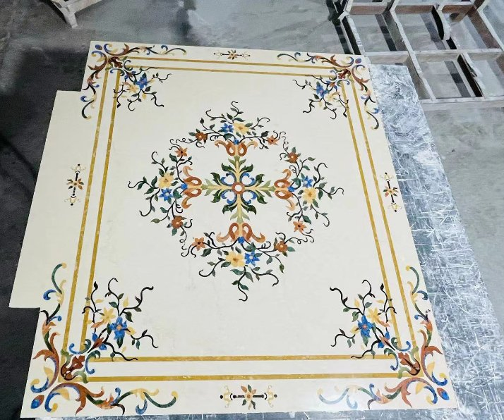 Luxury Waterjet Marble Medallion Design Sale