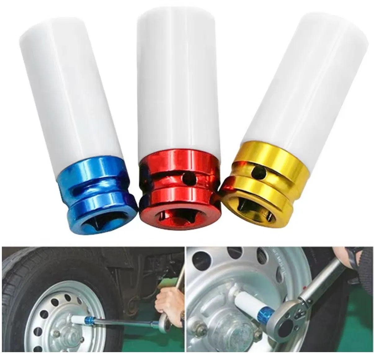 Набор ударных головок 5 шт, 1/2 дюйма, профессиональный