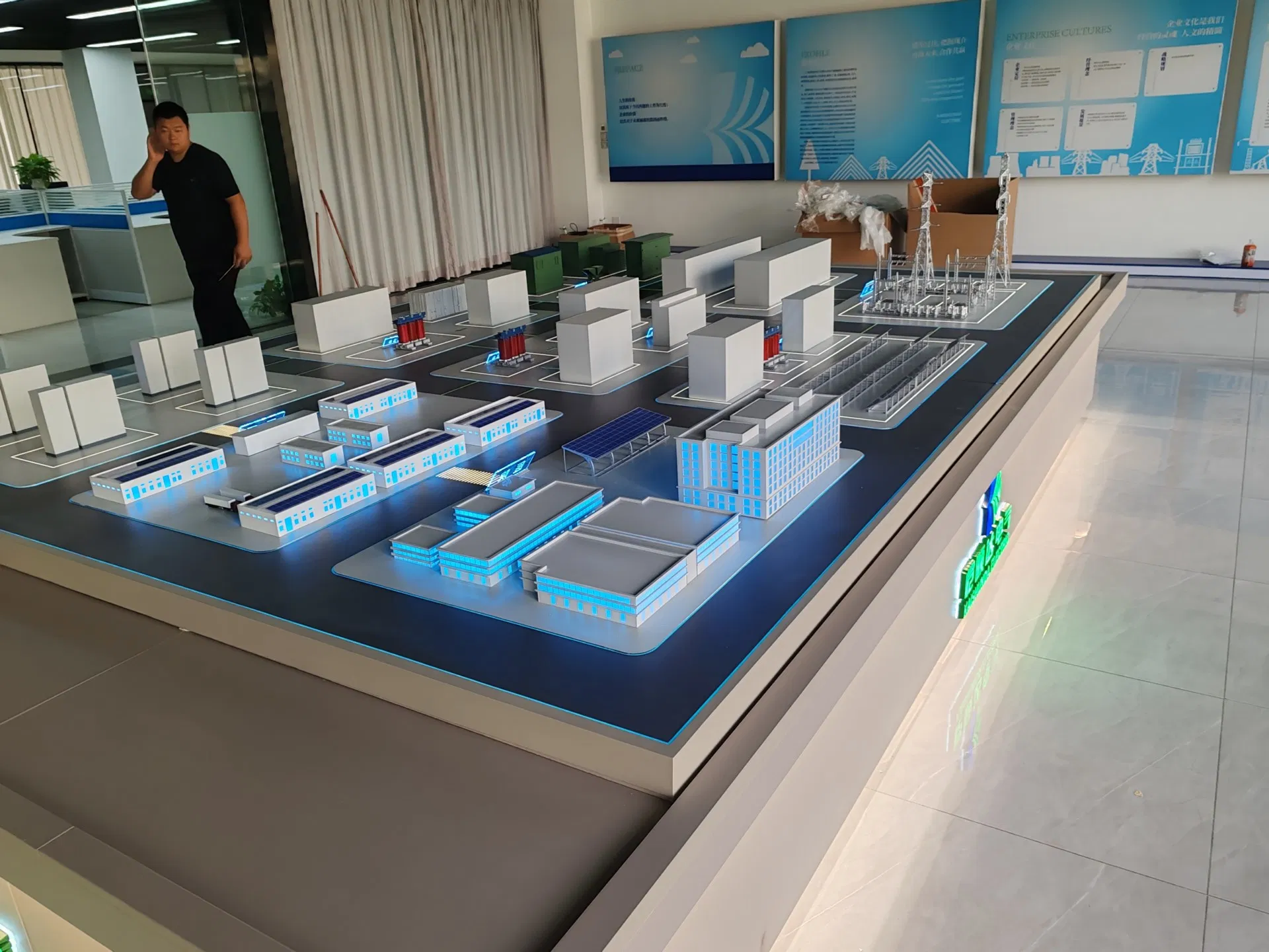 Office Exhibition Teaching Sand Table Model Making and Architectural Model Customization