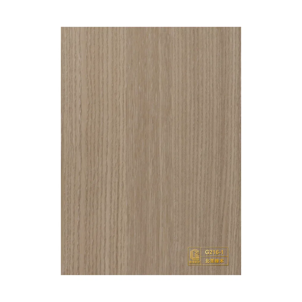Low Temperature Resistance Wood Grain PVC Water Based Film for Wardrobes