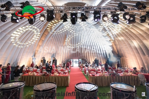 Large Dragon Air Dome Inflatable Structures Inflatable Tent for Opening Event