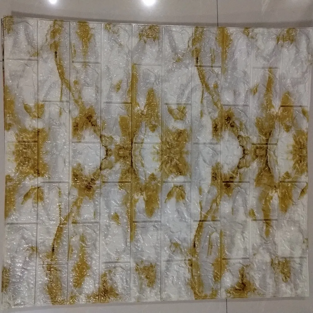 3D PE Foam Wall Stickers - Waterproof, Stylish, and Functional