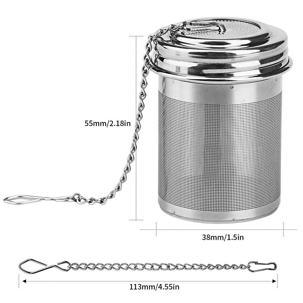 Premium 304 Stainless Steel Custom Reusable Coffee and Tea Infusers