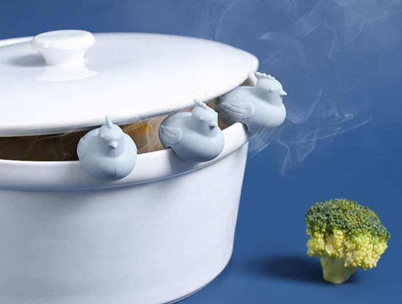 Силиконовая крышка-держатель G-29 для кухонных принадлежностей