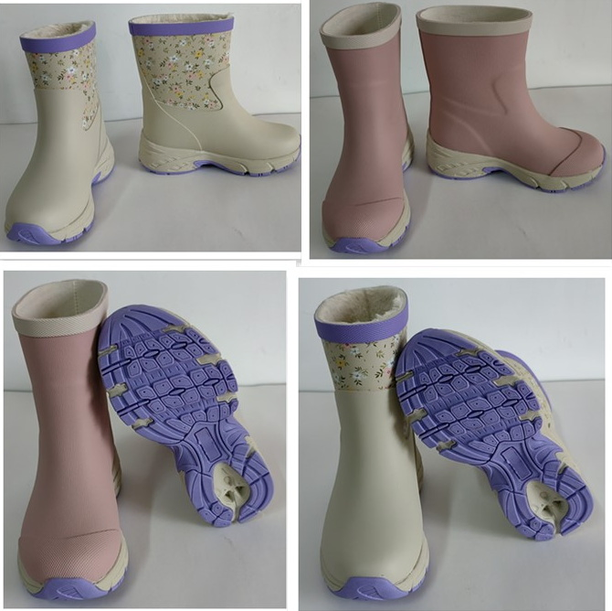 New Style Hi-Q Children Shoes, High-End Children Shoes, Sell Like Hot Kid Rubber Shoe, High-End Child Rubber Boots, Popular Style Kid's Boots China