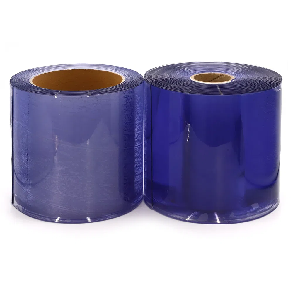 Standard Transparent Clear Blue PVC Air Curtain Plastic PVC Strip Door Curtain