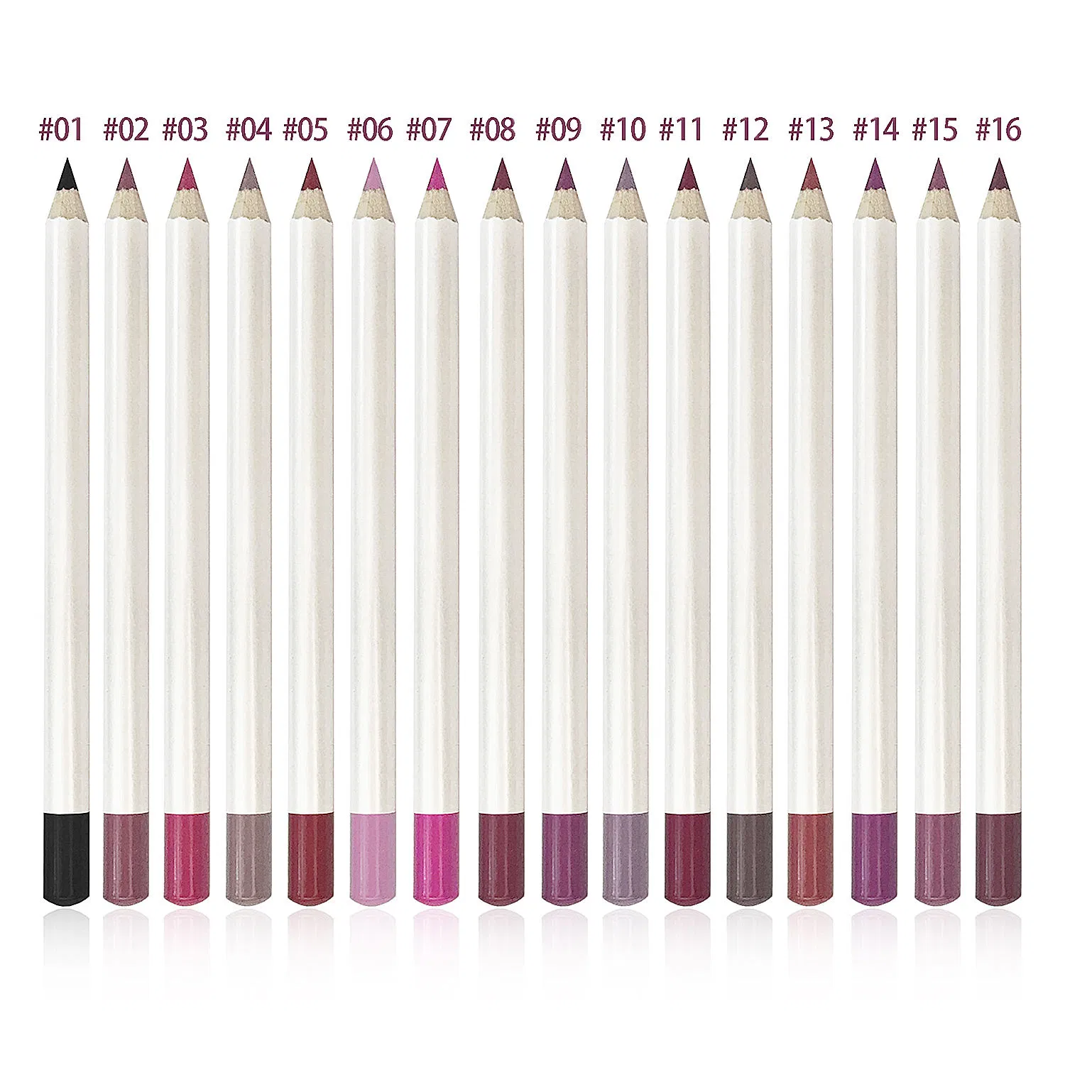Eco-Friendly Dark Brown Nude Lip Liner - Custom Vegan Formula