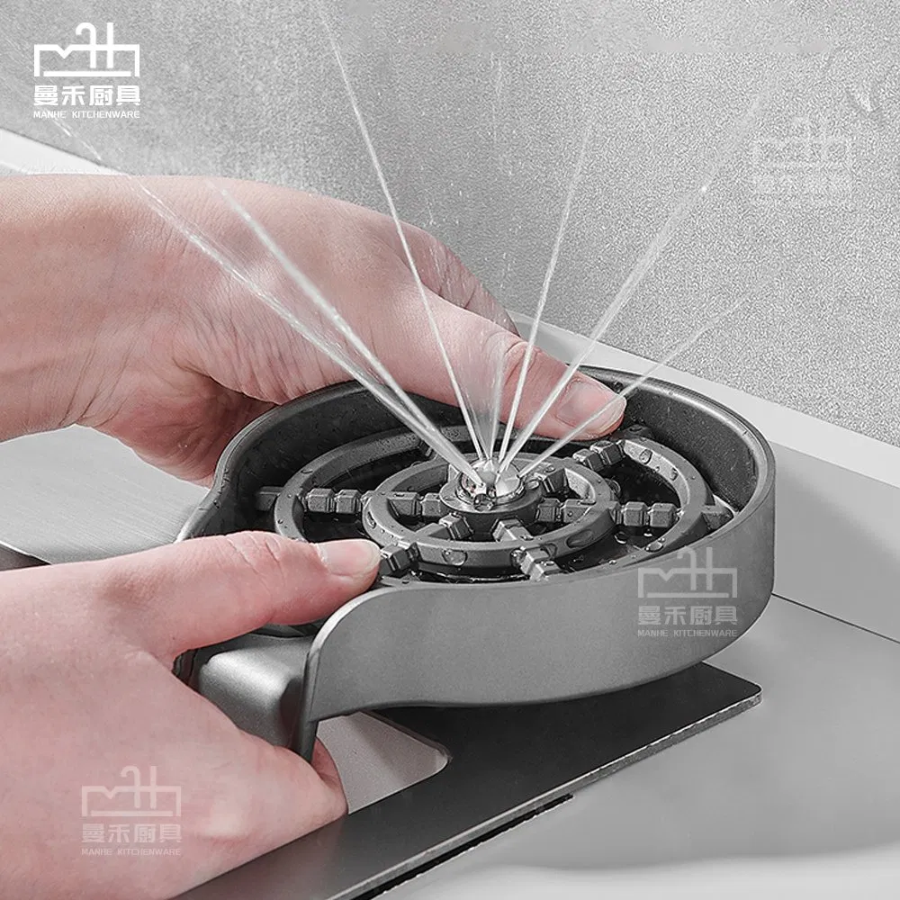 Kitchen Accessories High Pressure Bar Cup Rinser Automatic Cup Washer Quick Bar Glass Rinser