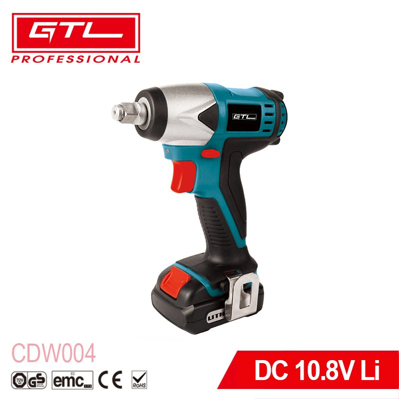 10.8V 1.3ah Battery & Charger 3/8" Inch 110n. M Cordless Impact Wrench with Variable Speed for Home & Car (CDW004)