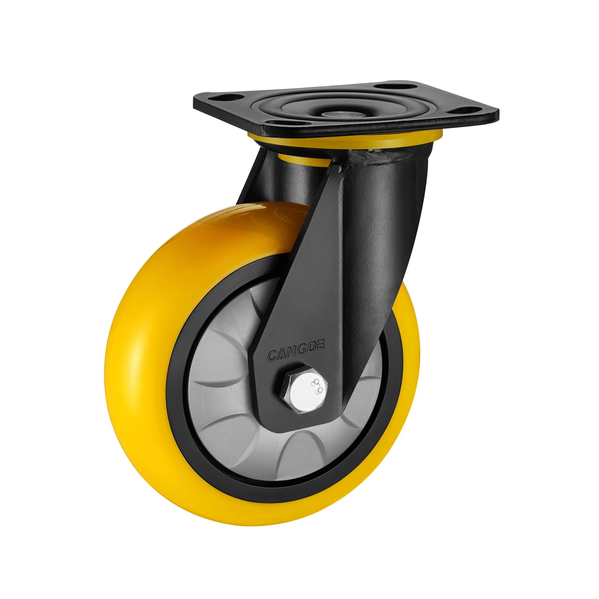 Heavy-Duty PU Industrial Castor Wheels for Logistics Equipment