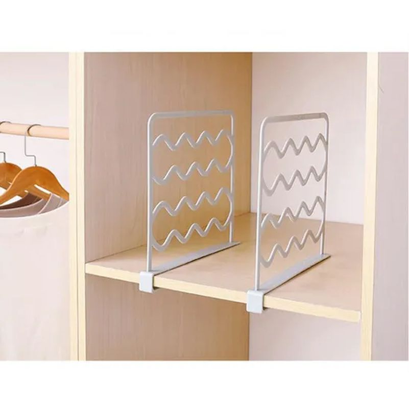 Shelf Dividers Wire Clothing Organizer Cabinet Partition Storage Rack Wardrobe Division Board Clapboard Household Furniture Accessories Hh009_20