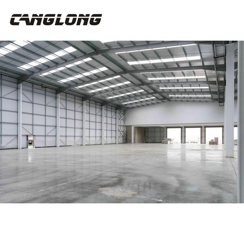1000 Square Meter Steel Warehouse Building Single Span Economic Modern Steel Structure Warehouse Light Factory Warehouse Design