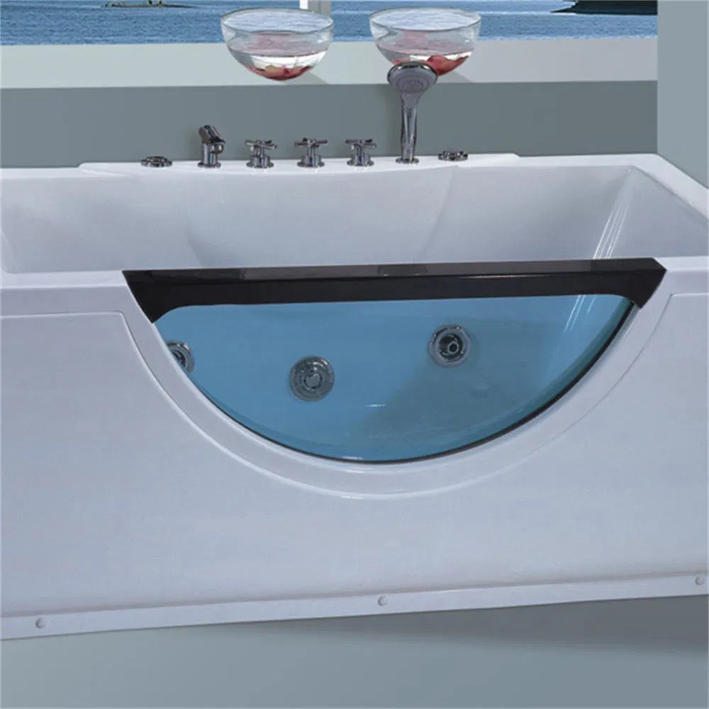 Акриловая массажная ванна с гидромассажем для двоих