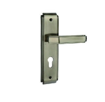 Furniture Hardware Mortise Door Lock Simple Iron Aluminum Large Panel Handle Lock