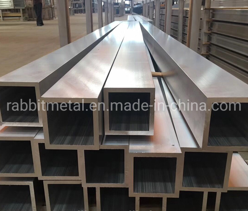 Aluminum Tube/Pipe/Square Frame System Anodized/Wooden Grain Powde Coated Decoration/Solar Energy/Panel, Industrial Frame Aluminum/Building Material Tube