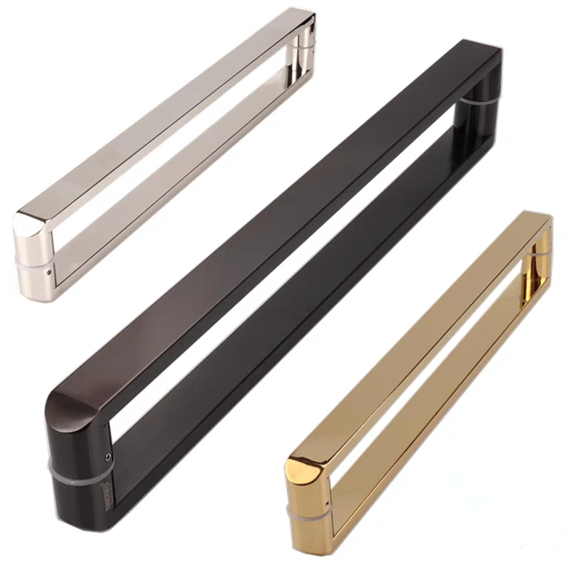 Heavy-Duty Round Ladder Mount Pull Handle for Glass Doors