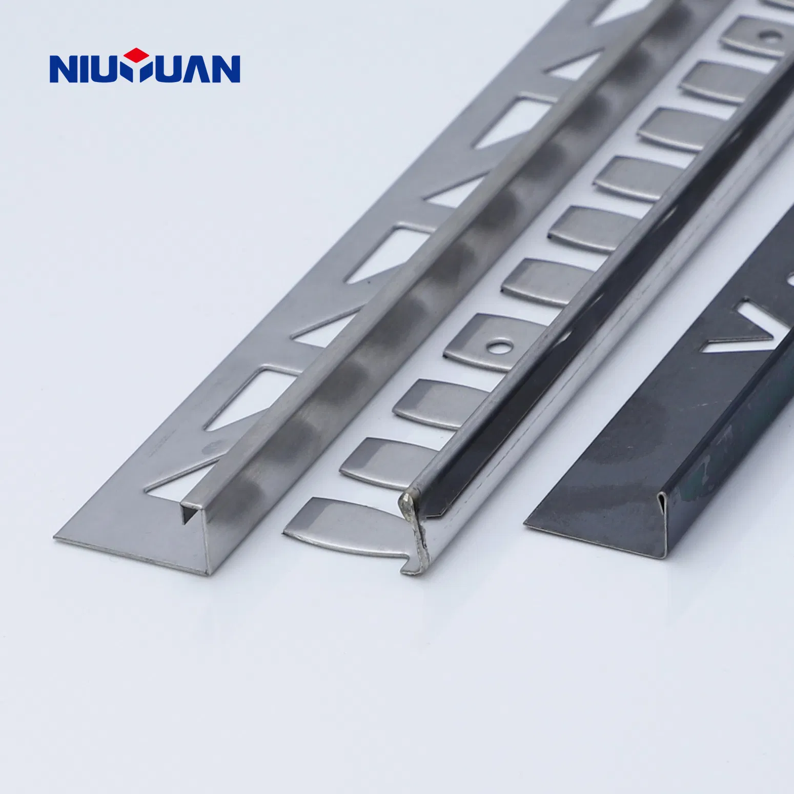 Chrome Effect Brick-Tile-Accessories Tile Profiles Stainless Steel Tile Trim