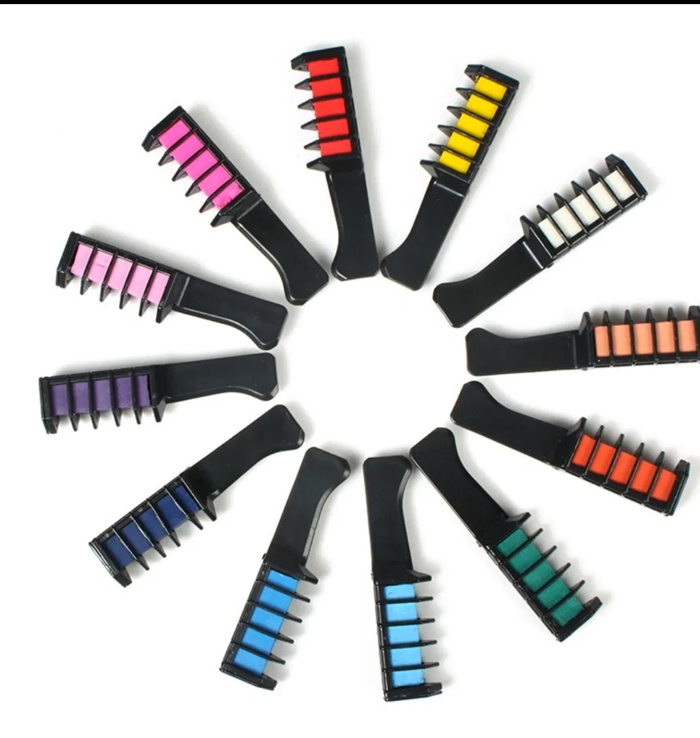 China Supplier Hot Sale Temporary Hair Color Dye Chalk Comb