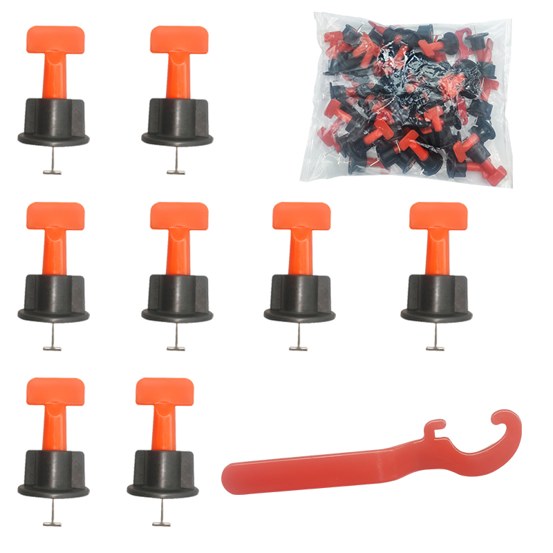 Durable T Pin Tile Leveling Clips for Professional Installations
