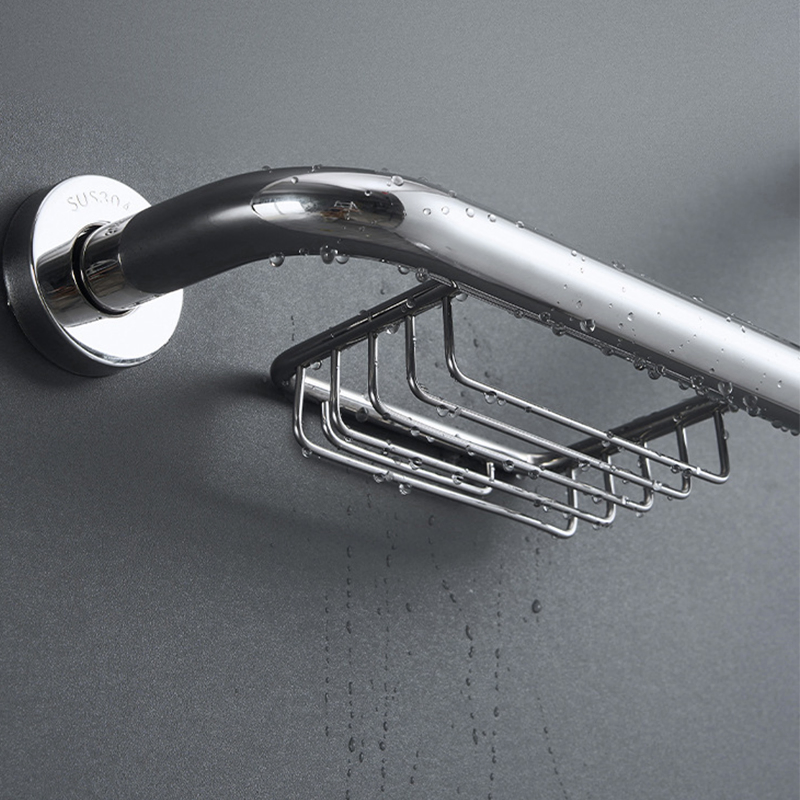 Black Steel Pipe Modern Stairs Wire Wall Second Hand Wrought Iron Elderly Bathtub Grab Rail Toilet Safety Hand Rail for Handrail Disabled