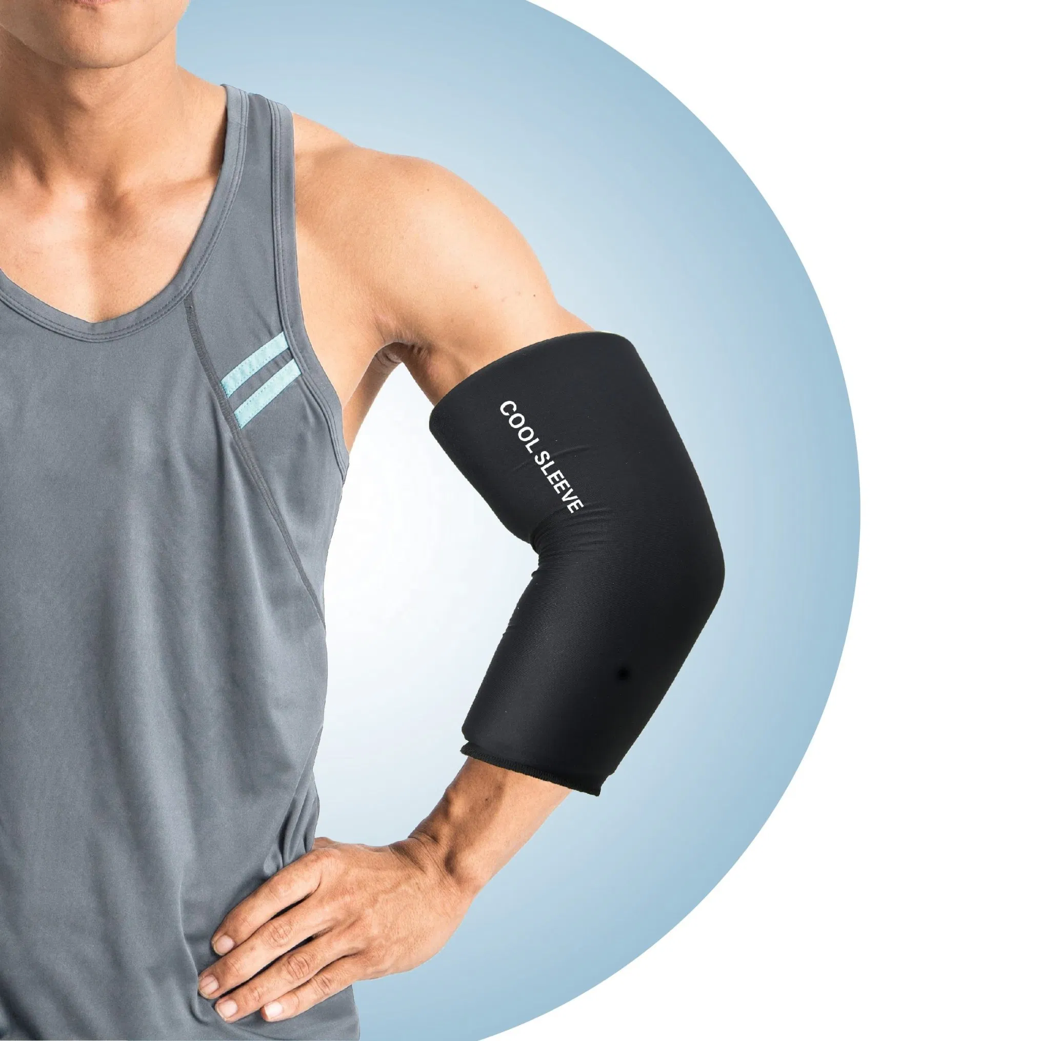 Gel Ice Warm Pack Cold Sleeve Knee Reusable Flexible Compression Wrap