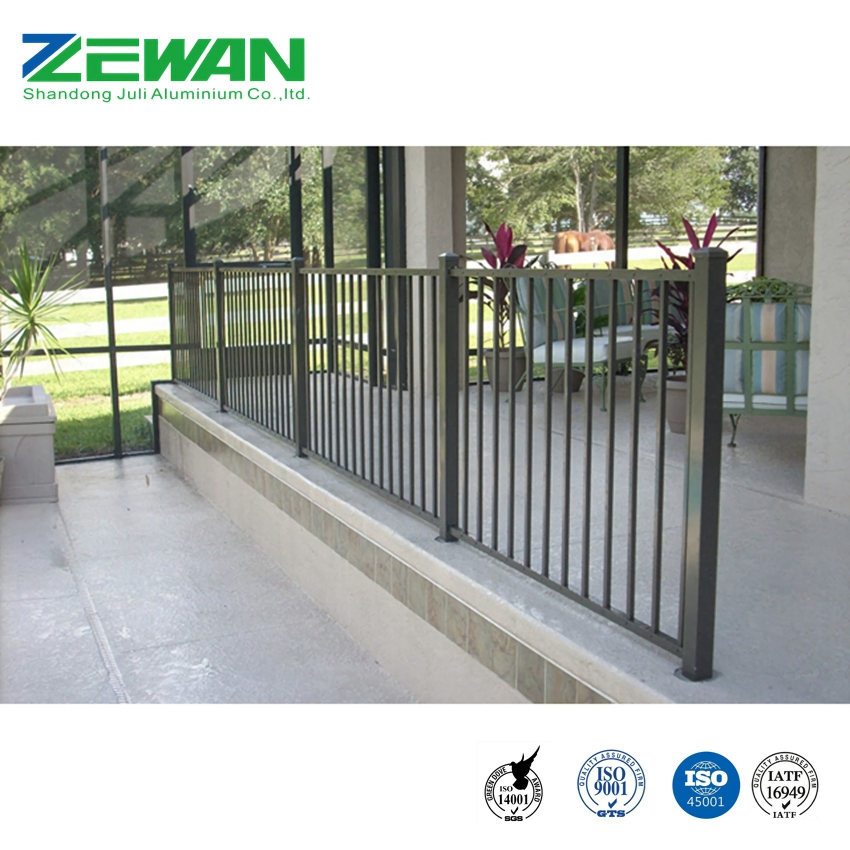Aluminum Fencing Post Outdoor Garden Decorative Fence Panels Made in China