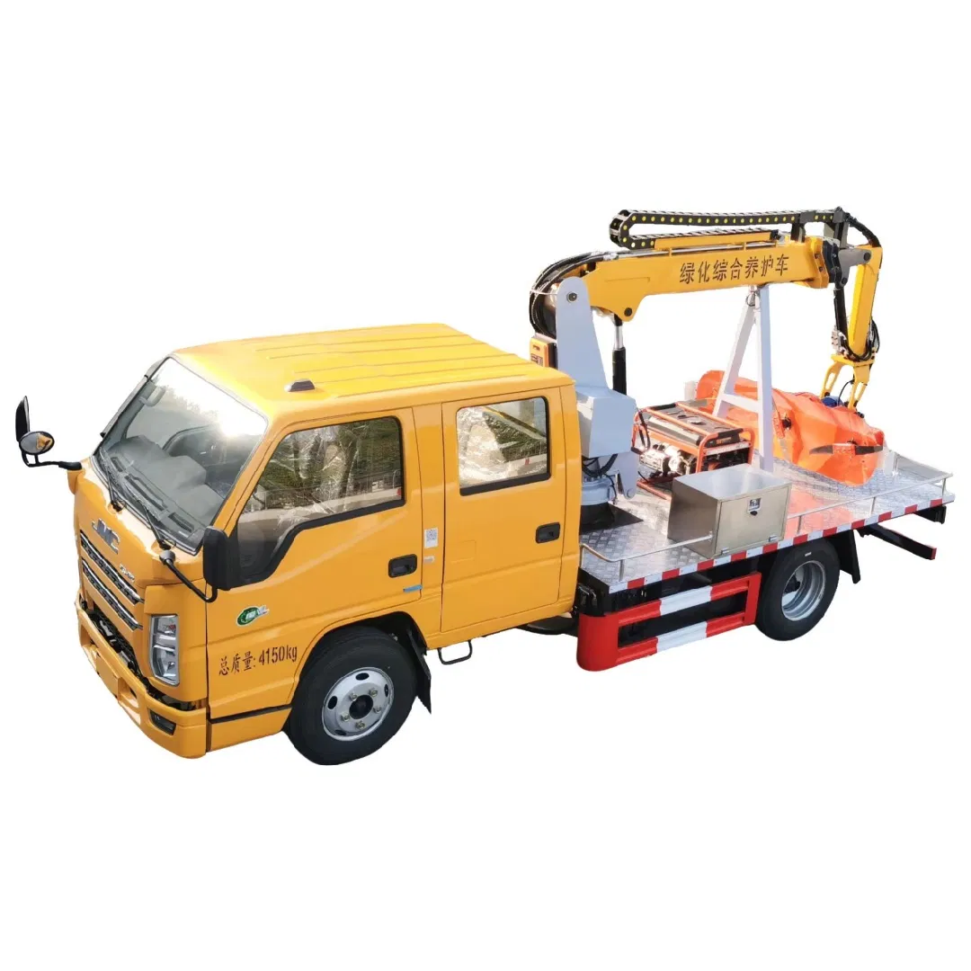 High Efficiency Hedge Trimming Vehicle Hedge Trimmer for Trimming Weeds and Branches on Highway Green Belts and Expressway Slopes Saving Labor Cost and Time