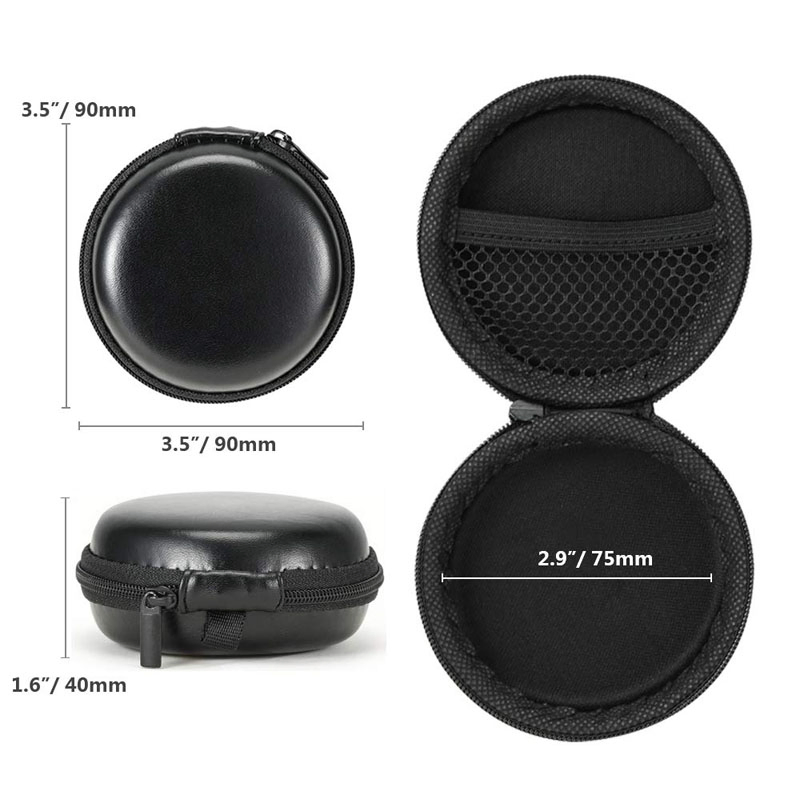 Чехол для наушников EVA с логотипом, водонепроницаемый