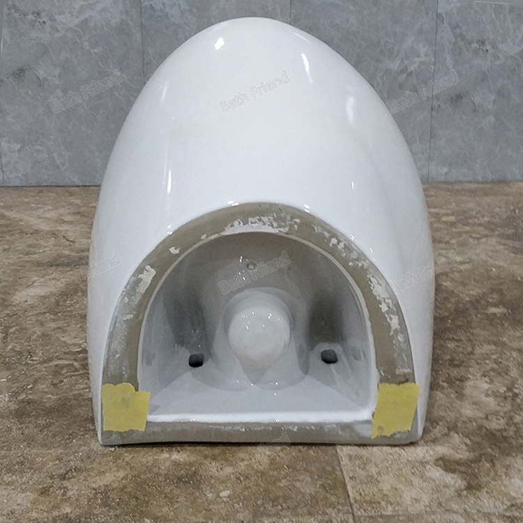 Super Mall Hotel Used Top Spud Flush Valve Waterless Hanging Toilet Ceramic Urinals with Installation Screws
